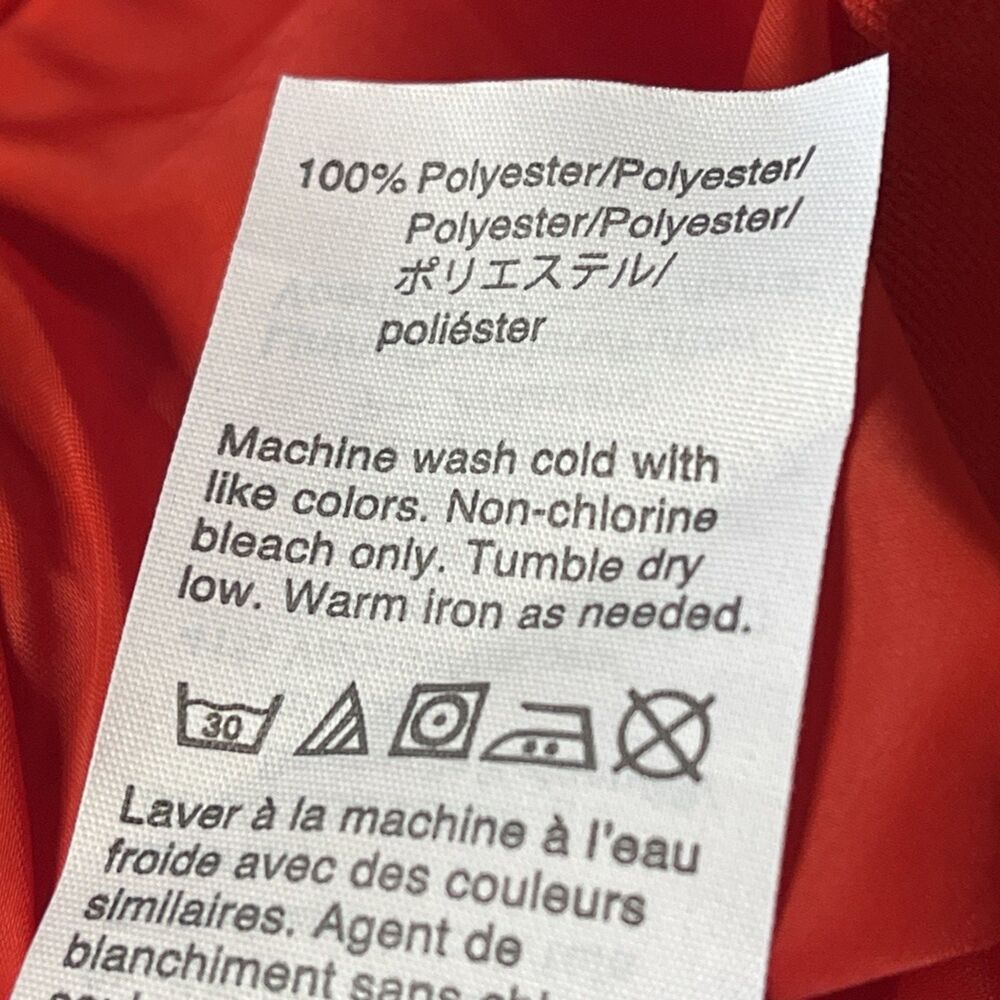 J Crew Red Pencil Skirt Size 2P Cotton Blend Lined Career Workwear Office No. 2 - Picture 9 of 10